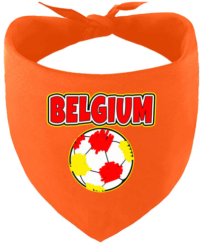 Belgium Soccer Pet Bandana