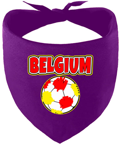 Belgium Soccer Pet Bandana