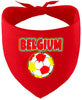 Belgium Soccer Pet Bandana