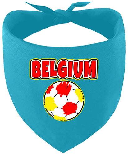 Belgium Soccer Pet Bandana