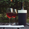 Red Dot Design Award Cold Insulation Ceramics Black Flagon Ice Bucket Flagon