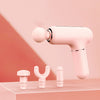 Mini USB Muscle Massage Gun Percussive Deep Tissue Massage Gun Girls Body Neck Pain Massager Fascia Gun