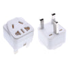 Square Three Plug Power Conversion Adapter