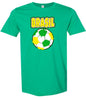 Brazil Soccer Adult Gildan Soft Shirt