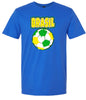 Brazil Soccer Adult Gildan Soft Shirt