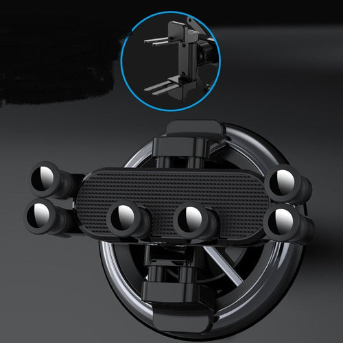 Multifunctional Round Air Outlet Car Phone Holder Bracket