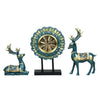 Simple And Creative Small Sun Flower Clock Table Desktop Home Clock Decoration Ornaments