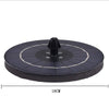 Solar Fountain Pump Fountain Light Round Floating Fountain Pump Color LED Light