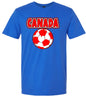 Canada Soccer Adult Gildan Soft Shirt