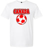 Canada Soccer Adult Gildan Soft Shirt