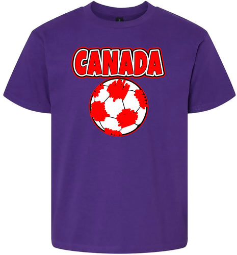 Canada Soccer Children's Gildan Soft Shirt