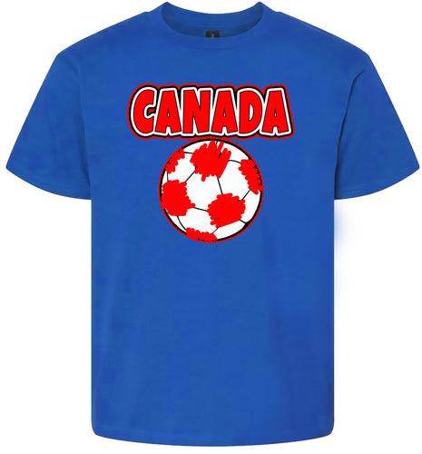 Canada Soccer Children's Gildan Soft Shirt