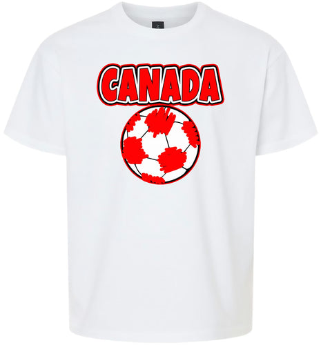 Canada Soccer Children's Gildan Soft Shirt