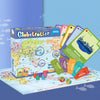 Global Traveler Mountain River Journey Route Planning Geography Knowledge Board Game