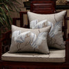 New Chinese Mahogany Sofa Cushion With Backrest Arhat Mattress Five-piece Solid Wood Furniture Chair Cushion Cushion Custom