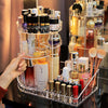 Cosmetic Storage Box Transparent Rotating Desktop Non-Acrylic Dressing Table Lipstick Skin Care Product Storage