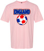 England Soccer Adult Gildan Soft Shirt