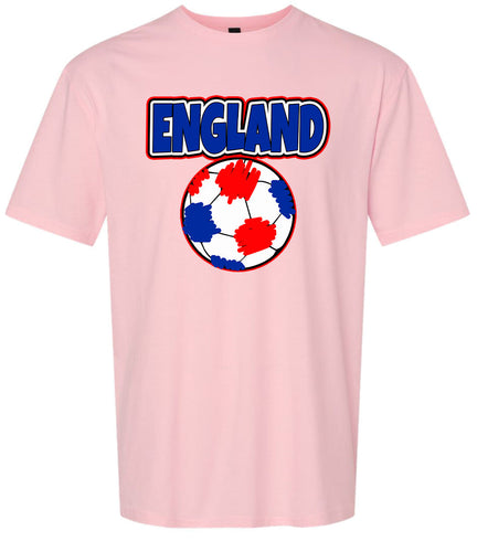 England Soccer Adult Gildan Soft Shirt