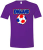 England Soccer Adult Gildan Soft Shirt
