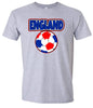 England Soccer Adult Gildan Soft Shirt