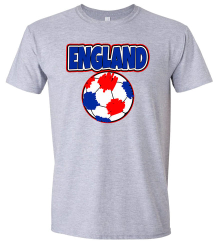 England Soccer Adult Gildan Soft Shirt