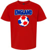 England Soccer Children's Gildan Soft Shirt