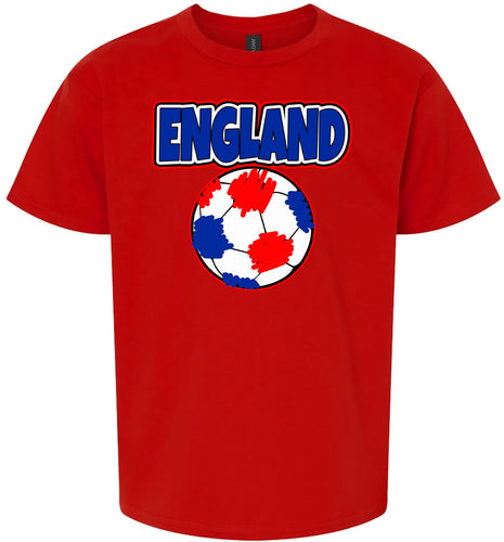 England Soccer Children's Gildan Soft Shirt