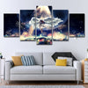 5 Board Wall Art Little Angel Firefly Lullaby Home Decoration Painting