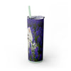 Skinny Tumbler with Straw – 20 oz Stainless Steel Cup