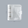 Girl Heart Hand Book Inner Core Loose-Leaf Book For The Core Cute Girl Mini Three-Hole Mini Hand Book Ins Simple
