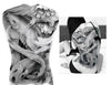 Oversized Full Back Tattoo Stickers Waterproof And Eco-friendly Tattoo Stickers On The Back Can be customized
