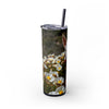 Skinny Tumbler with Straw – 20 oz Stainless Steel Cup