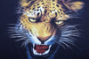 3D Night Leopard Pattern Short-sleeved T-shirt Trend Men's 3D Printing Plus Fat Plus Size T-shirt Half-sleeved