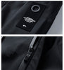 Spring And Autumn Fattening Plus Size Hooded Windbreaker