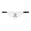 I Bite Fascists Dog Bandana and Collar