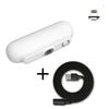 Pocket Portable Magnetic With Plug Capsule Power Bank 2600 Mah Three-In-One Magnetic Mobile Power Customization
