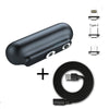 Pocket Portable Magnetic With Plug Capsule Power Bank 2600 Mah Three-In-One Magnetic Mobile Power Customization