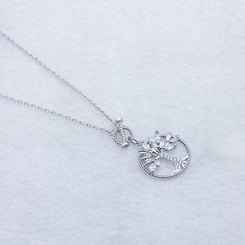 World Tree Clavicle Necklace Female Jewelry