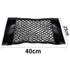 Trunk Car Net Pocket Velcro Car Accessories Storage Bag Net Fixed Net Bag Car Tail Box Storage Bag