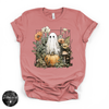 Ghostly Pumpkin Tee | Cute Spooky Halloween Graphic T-Shirt