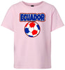 Ecuador Soccer Children's Gildan Soft Shirt