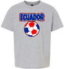 Ecuador Soccer Children's Gildan Soft Shirt