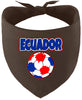 Ecuador Soccer Pet Bandana
