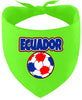 Ecuador Soccer Pet Bandana