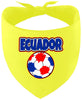 Ecuador Soccer Pet Bandana