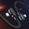 Compatible with Apple, Maiduoduo Pd Fast Charging Double Elbow Suitable For Iphone 8 X Xr Mobile Game Charging Cable