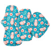 Leak-Proof Bamboo Charcoal Sanitary Napkins Washable Aunt'S Towel