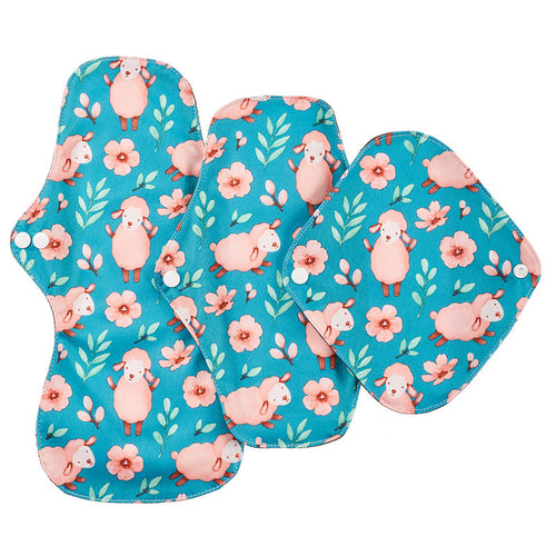 Leak-Proof Bamboo Charcoal Sanitary Napkins Washable Aunt'S Towel
