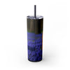 Skinny Tumbler with Straw – 20 oz Stainless Steel Cup
