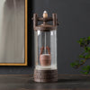 Backflow Incense Burner Glass Shelter From The Wind And Smoke Aromatherapy Burner